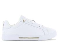 Tommy Hilfiger Chique court Sneaker - FW0FW07634-YBS Mujer Zapatos Cuero Blanco