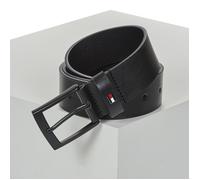 Tommy Hilfiger Hombre Cinturón Adan 3,5 cm Cinturón de piel, Negro (Black), 90 cm