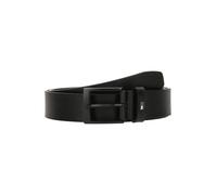 Tommy Hilfiger Hombre Cinturón Adan 3,5 cm Cinturón de piel, Negro (Black), 100 cm
