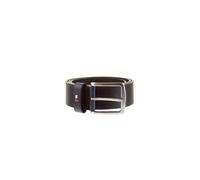Tommy Hilfiger Cinturón de cuero New Denton Azul 90 cm