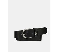 Tommy Hilfiger Essential Effortless Cinturón Piel 70 cm negro