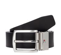 Tommy Hilfiger Cinturón Hombre Denton 3,5 cm reversible, Multicolor (Space Blue/Arctic Spruce), 110 cm