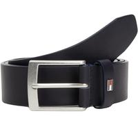 Tommy Hilfiger Men's ADAN New Leather 3.5 EXT Fixed Belt, Space Blue, 80