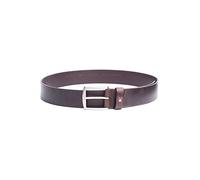 Tommy Hilfiger Cinturón Hombre New Denton Belt 4.0 Cinturón de piel, Marrón (Testa Di Moro), 80 cm