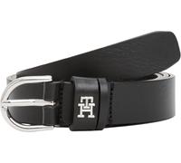Tommy Hilfiger Cinturón Mujer Essential Effortless piel 2,5 cm Negro 100 cm