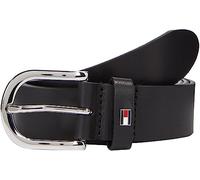 Tommy Hilfiger Cinturón Mujer New Danny Belt Cinturón de piel, Negro (Masters Black), 100 cm