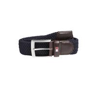 TOMMY HILFIGER Cinturón 'New Adan' azul oscuro / marrón oscuro 115 EUR