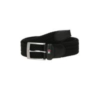 Tommy Hilfiger New Adan Belt 3.5cm Am0am02801, Cinturones Hombre, Negro (Black), 80