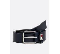 Tommy Jeans Cinturón de piel Tjm Scanton 3.5 Azul 90 cm