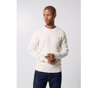 Tommy Hilfiger Classic Cable Crew Neck XL Blanco
