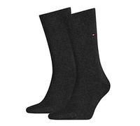 Tommy Hilfiger Classic Calcetines, Anthracit, 39-42 (Pack de 2) para Hombre