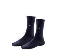 Tommy Hilfiger Classic Calcetines, Azul Marino, 47-49 (Pack de 2) para Hombre
