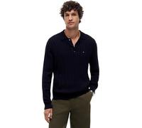 Tommy Hilfiger Classic Cotton Cable LS Polo Mw0mw41955 Pull-Over, Azul (Desert Sky), XXL Hombre, Azul (Desert Sky), XXL