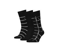 Tommy Hilfiger CLSSC Sock, Negro (Black), 43-46 (Pack de 3) para Hombre