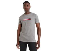 Tommy Hilfiger Cn Ss Tee Um0um02348 Camiseta, Gris (Medium Grey Heather), L Hombre