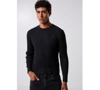 Tommy Hilfiger Co Cable Fine Gg C-N WW0WW44993 XS Negro