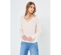 Tommy Hilfiger Co Cable Fine Gg V-N WW0WW44987 S Beige