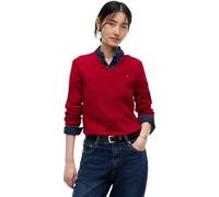 Tommy Hilfiger Co Cable Fine GG V-nk LS Swt Ww0ww44987 Suéter pulóver Mujer (Pack de 1)