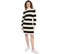 Tommy Hilfiger CO Cardi Stitch SWT Dress WW0WW40694 Vestidos de Punto, Negro (Black/Calico Rugby STP), M para Mujer