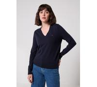Tommy Hilfiger Co Jersey Stitch V-N WW0WW42049DW5 S Azul