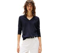 Tommy Hilfiger Co Jersey Stitch V-nk Sweater Ww0ww42049 Pullover Sweater Mujer (Pack de 1)