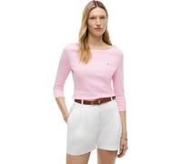 Tommy Hilfiger Cody Boat-nk 3/4 Slv tee Ww0ww49928 Camiseta S/S Mujer (Pack de 1)