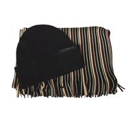 TOMMY HILFIGER Conjunto de regalo completo de gorro y bufanda en mezcla de lana