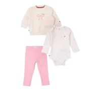 TOMMY HILFIGER Conjunto 'Essential' rosa / talco / blanco 62 EUR