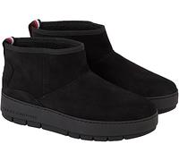 Tommy Hilfiger Cool Suede Snowboot FW0FW07662, Bota Baja Mujer, Negro (Black), 38 EU