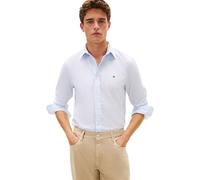 Tommy Hilfiger Core Flex Pop Classic STP Camisa para Hombre, MW0MW41403, L/S, Color Azul, Talla S, Azul (Sweet Blue/Stripe), S