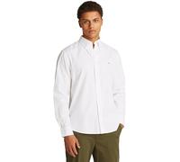 Tommy Hilfiger Core Flex Poplin Solid RF Shirtmw0Mw39988 Camisa L/S, White (White), XL para Hombre