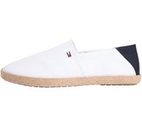 Tommy Hilfiger Core Hilfiger - Alpargata Textil FM0FM05792 para Hombre, Color Blanco (Blanco), 8