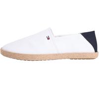 Tommy Hilfiger Core Hilfiger - Alpargata Textil FM0FM05792 para Hombre, Color Blanco (Blanco), 8
