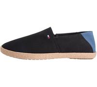 Tommy Hilfiger Core Hilfiger Espadrille Textile Fm0fm05792, Alpargatas Hombre, Black (Black), 40.5 EU