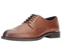 Tommy Hilfiger Core RWB Hilfiger T LTH Fm0fm04901 Derby - Tenis para Hombre, Marrón Winter Cognac, 46 EU