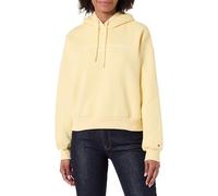 Tommy Hilfiger Corp Logo Mdrn Hoodie Ww0Ww47832 Sudadera con Capucha, Yellow (Zesty Yellow), XS para Mujer