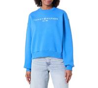 Tommy Hilfiger Corp Logo Mdrn Swtsrt Ww0ww47831 - Sudadera para Mujer, Color Azul, Azul (Azul Fascinant), M