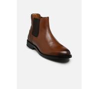 Tommy Hilfiger Botas bajas Corporate Dressy Lth Chelsea FM0FM05935 para hombre, color marrón (coñac de invierno), 10.5