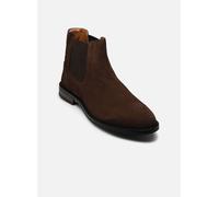 Tommy Hilfiger Botas bajas Corporate Dressy Suede Chelsea Fm0fm05953 para hombre, Cacao marrón, 41 EU