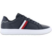 Tommy Hilfiger Corporate Leather Cup Stripes Hombre Zapatos Azul FM0FM04732DW5