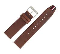Tommy Hilfiger Correa para reloj de pulsera, 20 mm, piel, color marrón - 679302225