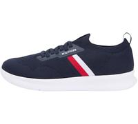 Tommy Hilfiger Corredor de Punto Ligero para Hombre, FM0FM05756, Parte Superior Baja, Azul (Cielo Desierto), 7