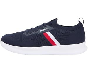 Tommy Hilfiger Corredor de Punto Ligero para Hombre, FM0FM05756, Parte Superior Baja, Azul (Cielo Desierto), 10.5