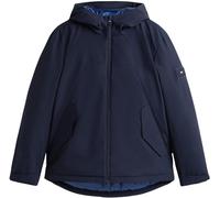 Tommy Hilfiger Cortavientos Hombre Jacke Tech Hooded Short impermeable, Azul (Desert Sky), L