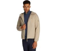 Tommy Hilfiger Cortavientos Hombre Tech Packable con capucha, Beige (Sandalwood), M