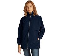 Tommy Hilfiger Cortavientos Mujer Nylon Crinkle Regular Fit, Azul (Dark Night Navy), S