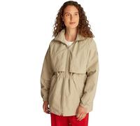 Tommy Hilfiger Cortavientos Mujer Nylon Crinkle Regular Fit, Beige (Sandalwood), L