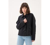 Tommy Hilfiger Cotton Short Jacket WW0WW49585BDS XS Negro
