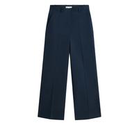 Tommy Hilfiger - Cotton Wide Leg Pant - Trousers - Mujer - Azul - 2XS -