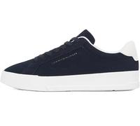 Tommy Hilfiger Court Sneaker Hombre Court Better Suede de Ante, Azul (Desert Sky), 45